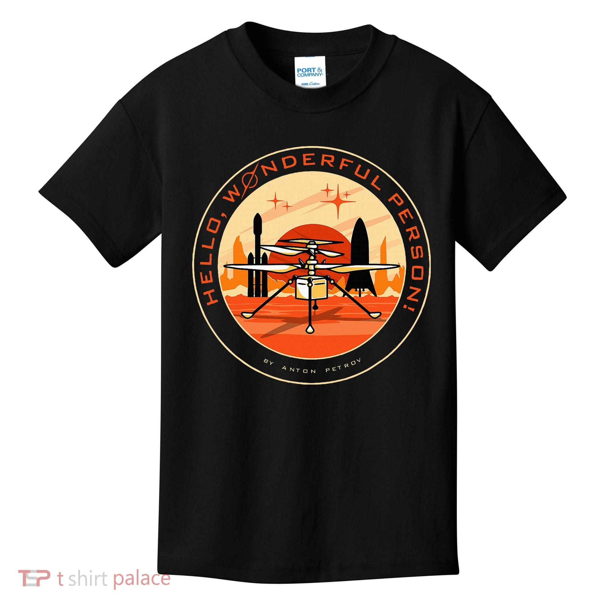 Wonderful Person On Mars Kids T-Shirt