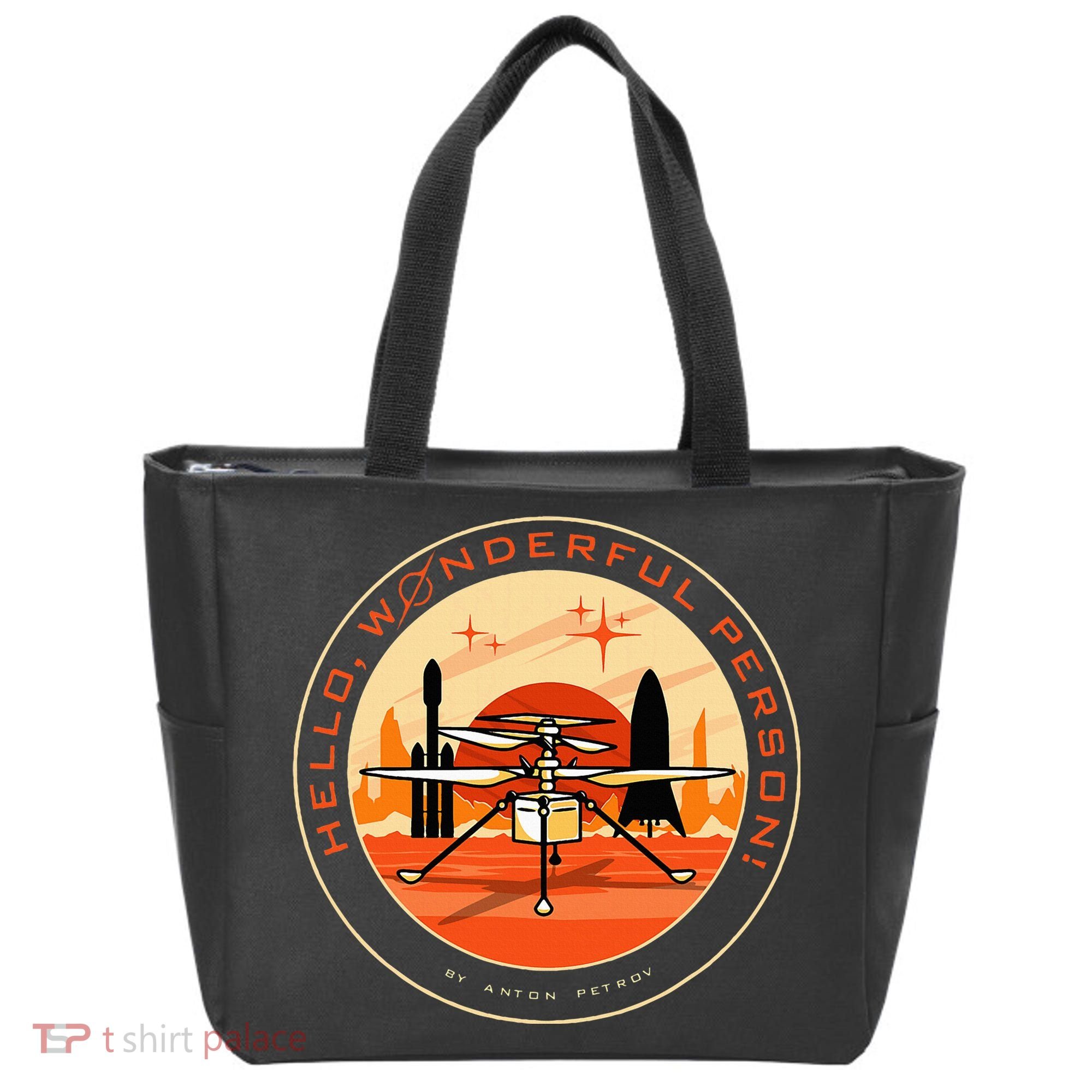 Wonderful Person On Mars Tote Bag