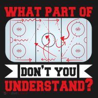 What Part Of This DonT You Understand? Funny Ice Hockey Gift Women's Hoodie thumb 2