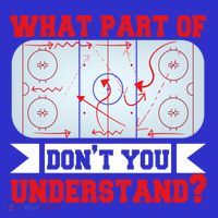 What Part Of This DonT You Understand? Funny Ice Hockey Gift Women's Tank Top thumb 5