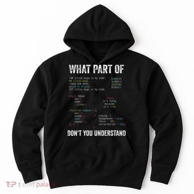 What Part Of Dont You Understand Computer Science Lovers Hoodie