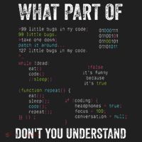 What Part Of Dont You Understand Computer Science Lovers Hat thumb 2