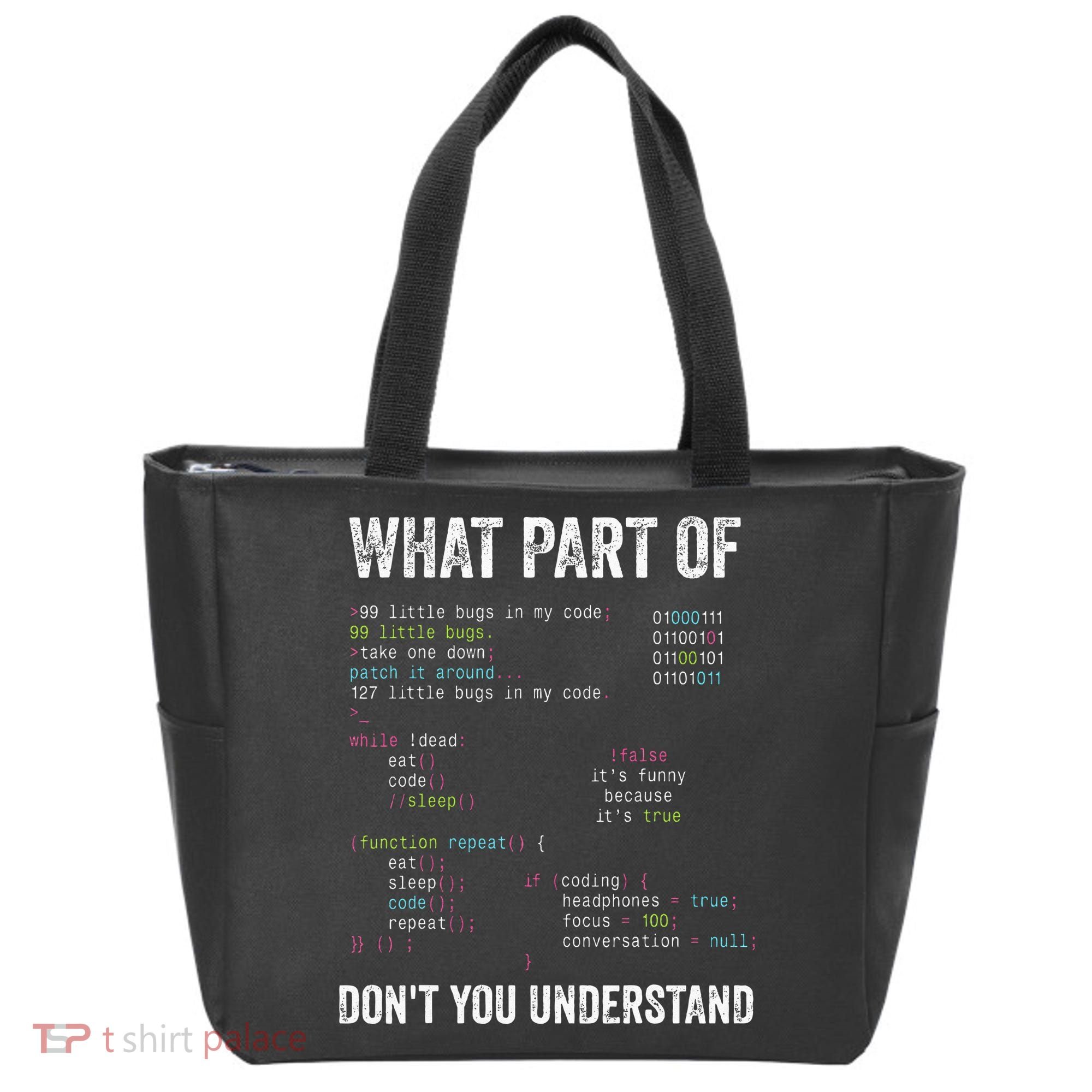 What Part Of Dont You Understand Computer Science Lovers Tote Bag