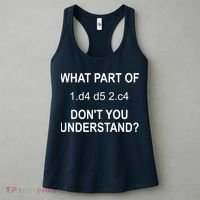 What Part Of Chess Move Don't You Understand Chess Gifts Women's Tank Top thumb 3