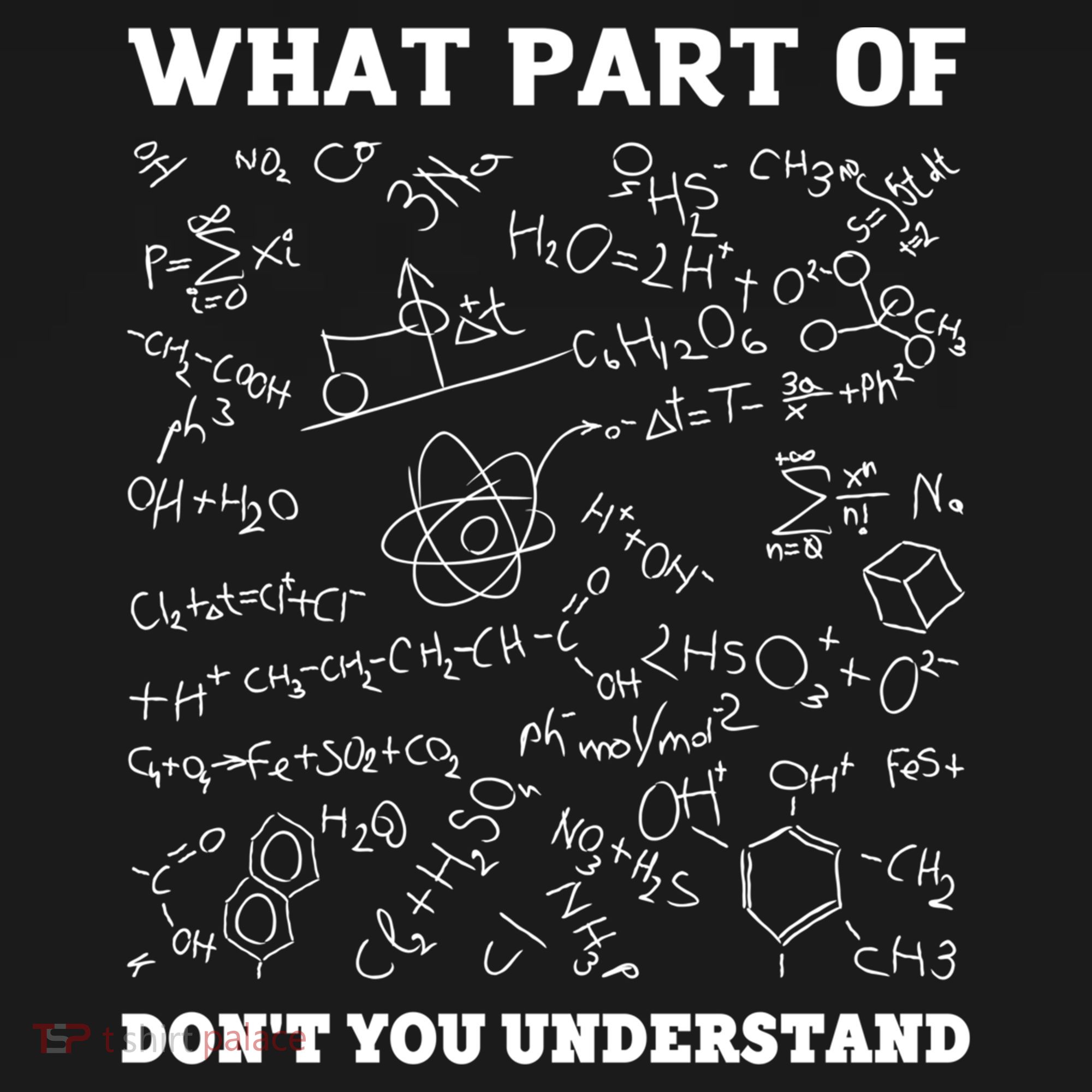 What Part Of Don't You Understand Chemistry Nerd Teacher Gift Women's Hoodie
