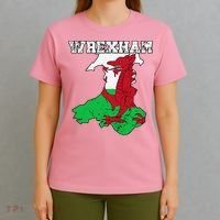 Wrexham Pride Of Wales Welsh Dragon Football Fan T-Shirt thumb 4