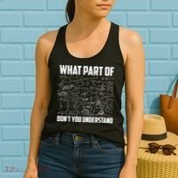 What Part Of Don't You Understand Funny Math Teacher Gift Women's Tank Top thumb 2