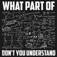 What Part Of Don't You Understand Funny Math Teacher Gift Tank Top thumb 6