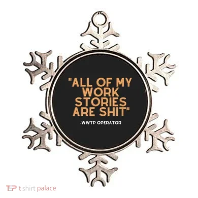 Wastewater Plant Operator Funny Ornament