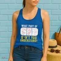 What Part Of DonT You Understand Funny Hockey Mom Dad Coach Gift Women's Tank Top thumb 2