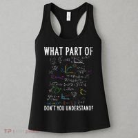 What part of don't you understand for math teacher Women's Tank Top thumb 3