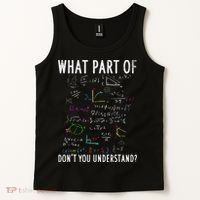 What part of don't you understand for math teacher Tank Top thumb 2