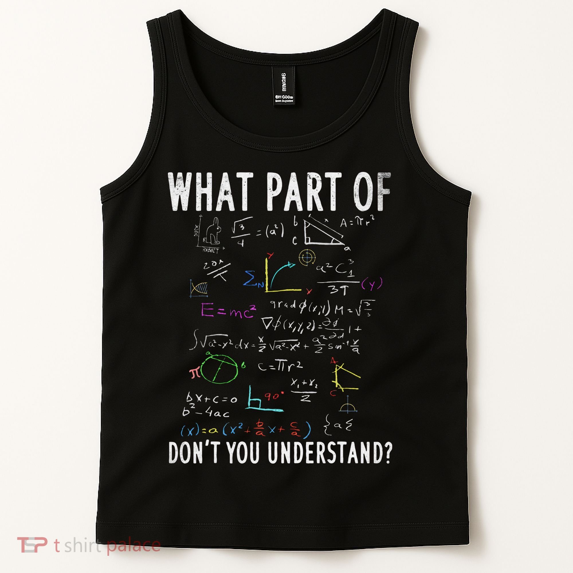 What part of don't you understand for math teacher Tank Top