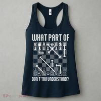 What Part Of Don't You Understand Funny Chess Women's Tank Top thumb 3
