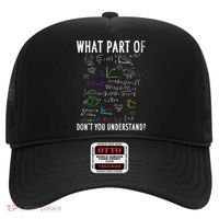 What Part Of Don't You Understand For Math Teacher Gift Hat thumb 0