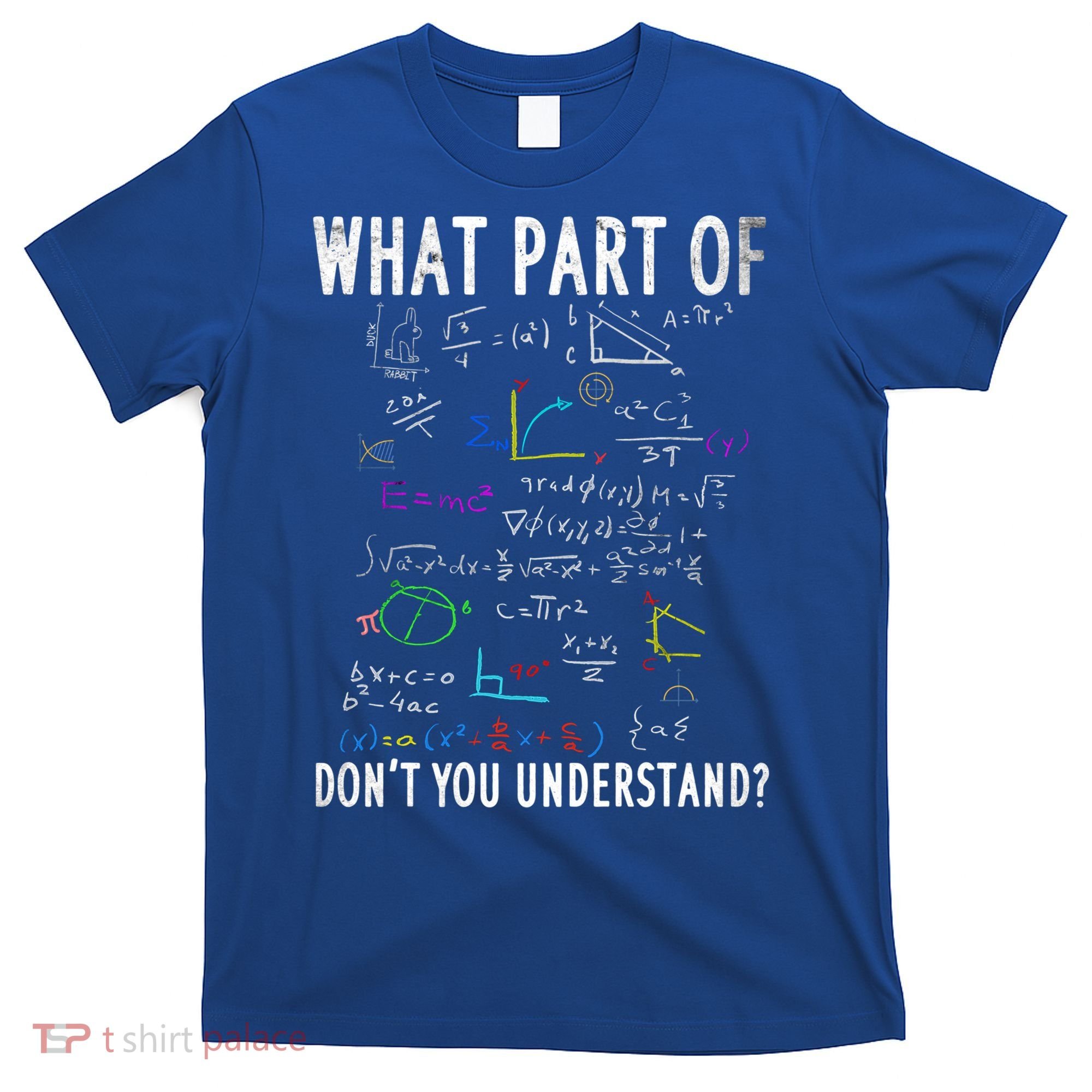 What Part Of Don't You Understand For Math Teacher Gift T-Shirt