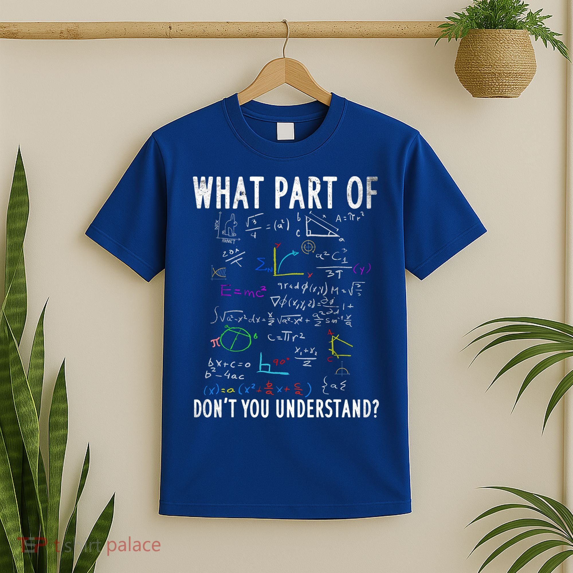 What Part Of Don't You Understand For Math Teacher Gift T-Shirt