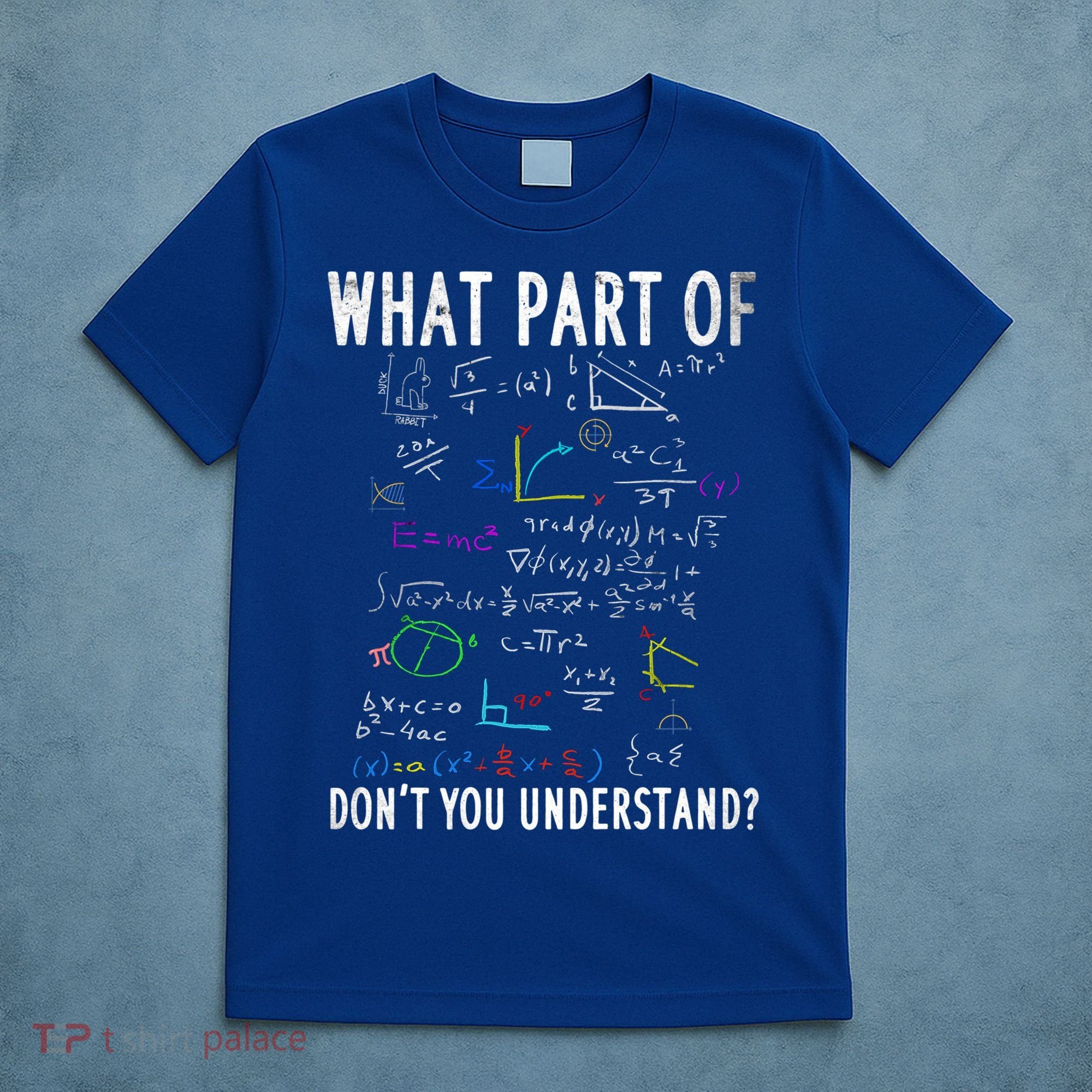 What Part Of Don't You Understand For Math Teacher Gift T-Shirt