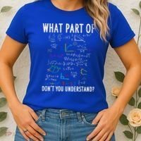 What Part Of Don't You Understand For Math Teacher Gift Women's T-Shirt thumb 2