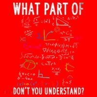 What Part Of Don't You Understand For Math Teacher Gift Santa Hat thumb 1