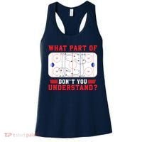 What Part Of Hockey DonT You Understand Hockey Player Funny Women's Tank Top thumb 0