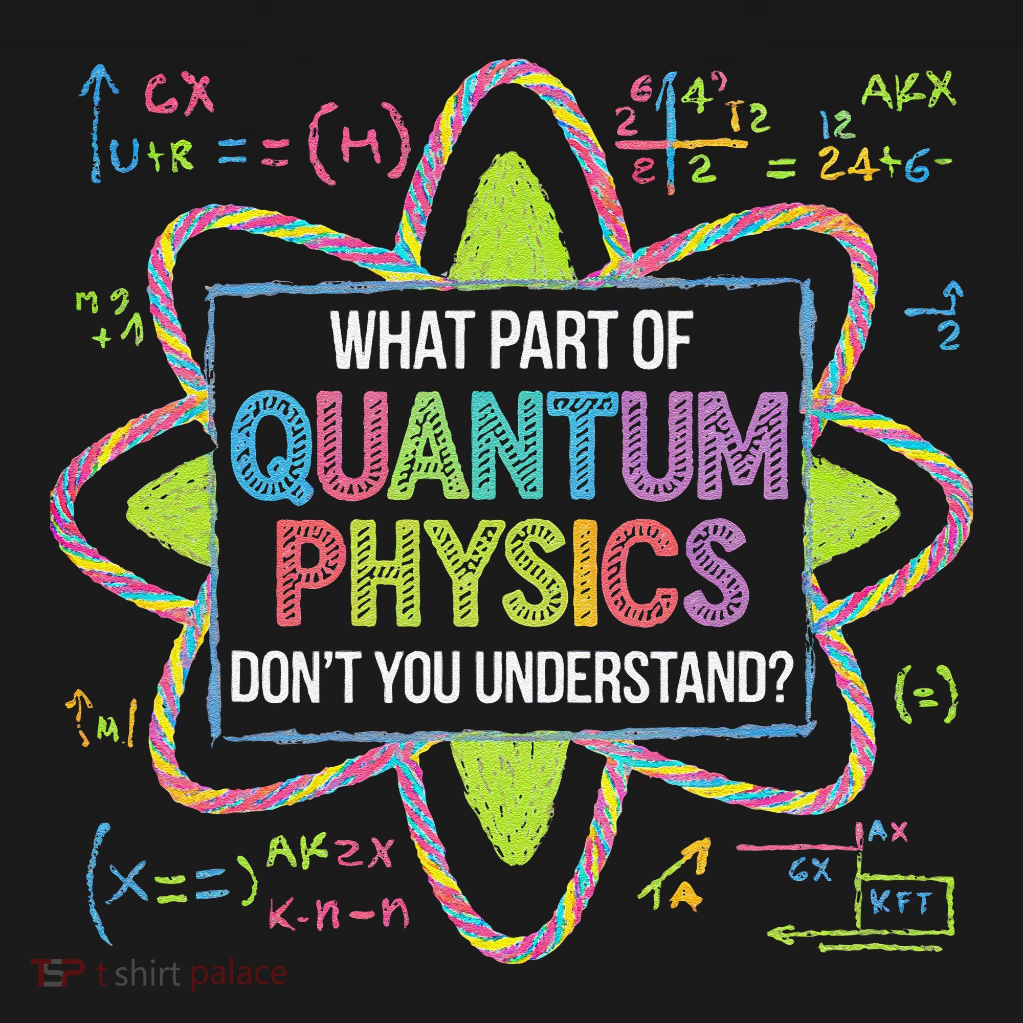 What Part Of Quantum Physics Funny Science Humor Women's Tank Top