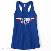 Whoosh! Pew Pew Funny Logo Women's Tank Top thumb 0