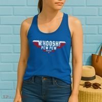 Whoosh! Pew Pew Funny Logo Women's Tank Top thumb 2