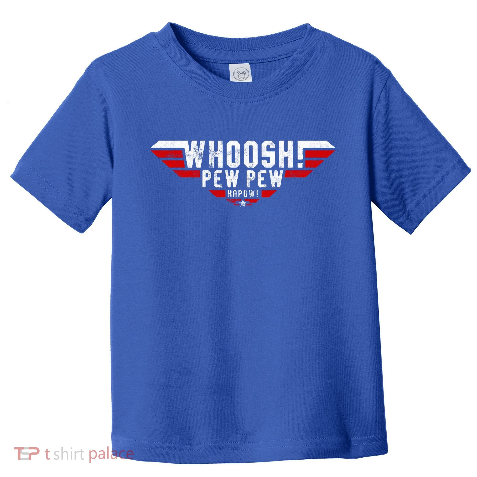 Whoosh! Pew Pew Funny Logo Toddler T-Shirt