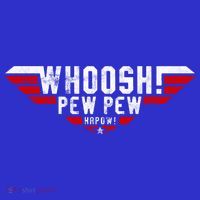 Whoosh! Pew Pew Funny Logo Toddler T-Shirt thumb 4