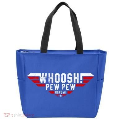 Whoosh! Pew Pew Funny Logo Tote Bag