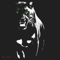 Wild Proud Panther With Cool Green Eyes Shows Beanie thumb 2
