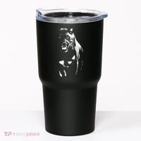 Wild Proud Panther With Cool Green Eyes Shows Tumbler thumb 0