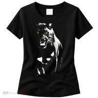Wild Proud Panther With Cool Green Eyes Shows Women's T-Shirt thumb 0