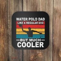 Water Polo Player Father Water Polo Sport Dad Coaster thumb 0