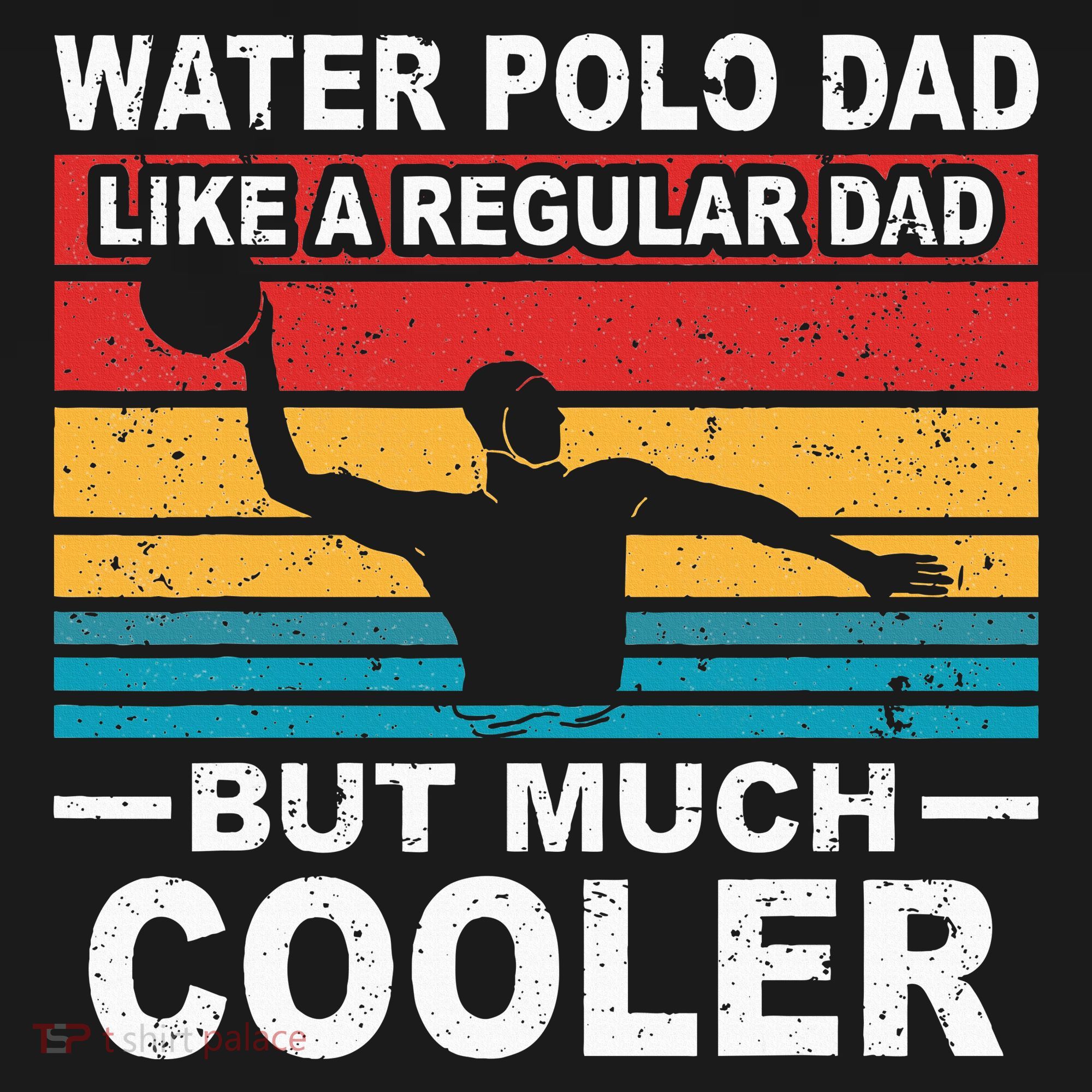 Water Polo Player Father Water Polo Sport Dad Women's Hoodie
