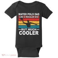 Water Polo Player Father Water Polo Sport Dad Baby Bodysuit thumb 0