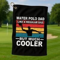 Water Polo Player Father Water Polo Sport Dad Golf Towel thumb 1