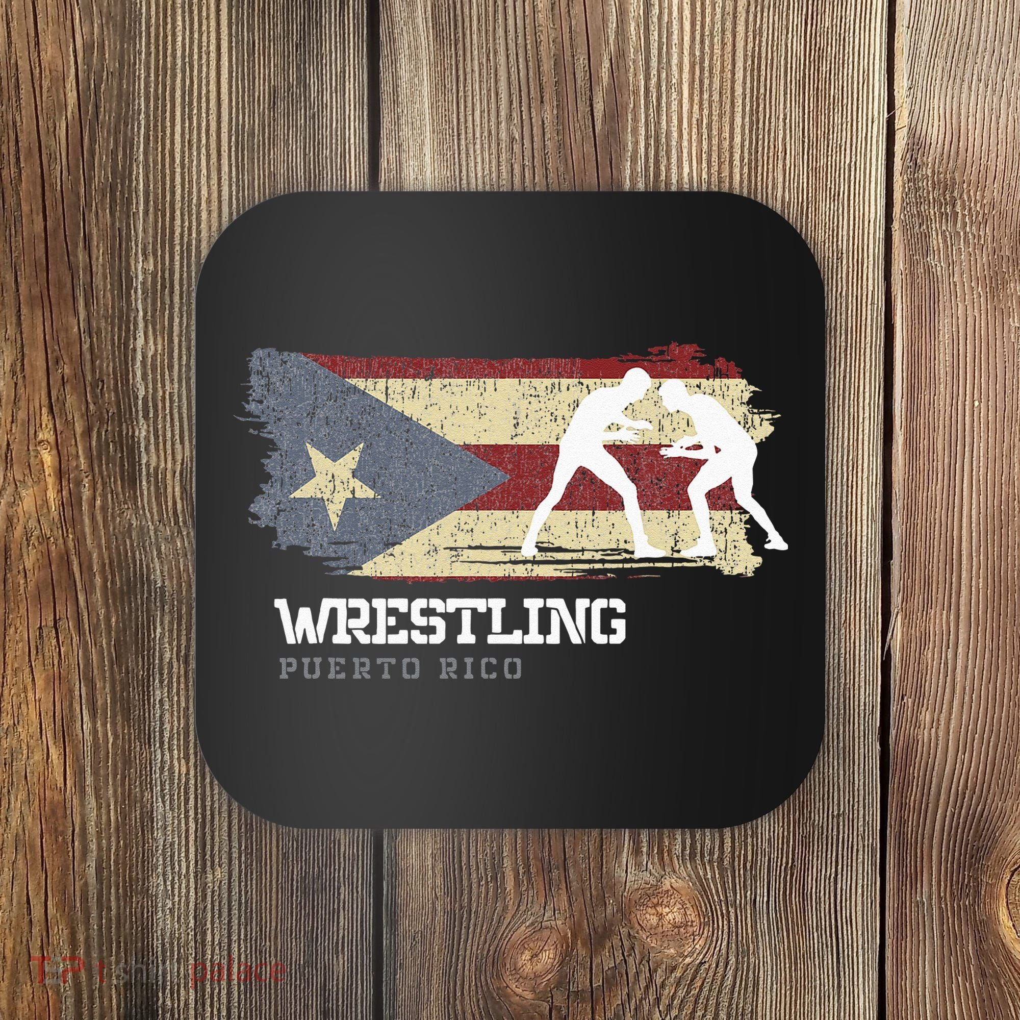 Wrestling Puerto Rico Combat Sports Player Wrestling Coaster