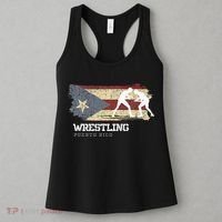 Wrestling Puerto Rico Combat Sports Player Wrestling Women's Tank Top thumb 3