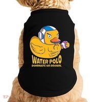 Water Polo Rubber Duck Dominate Or Drown On Doggie Tank thumb 0