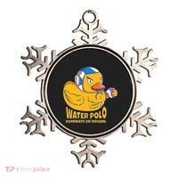 Water Polo Rubber Duck Dominate Or Drown On Ornament thumb 0