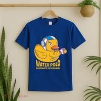 Water Polo Rubber Duck Dominate Or Drown On T-Shirt thumb 2