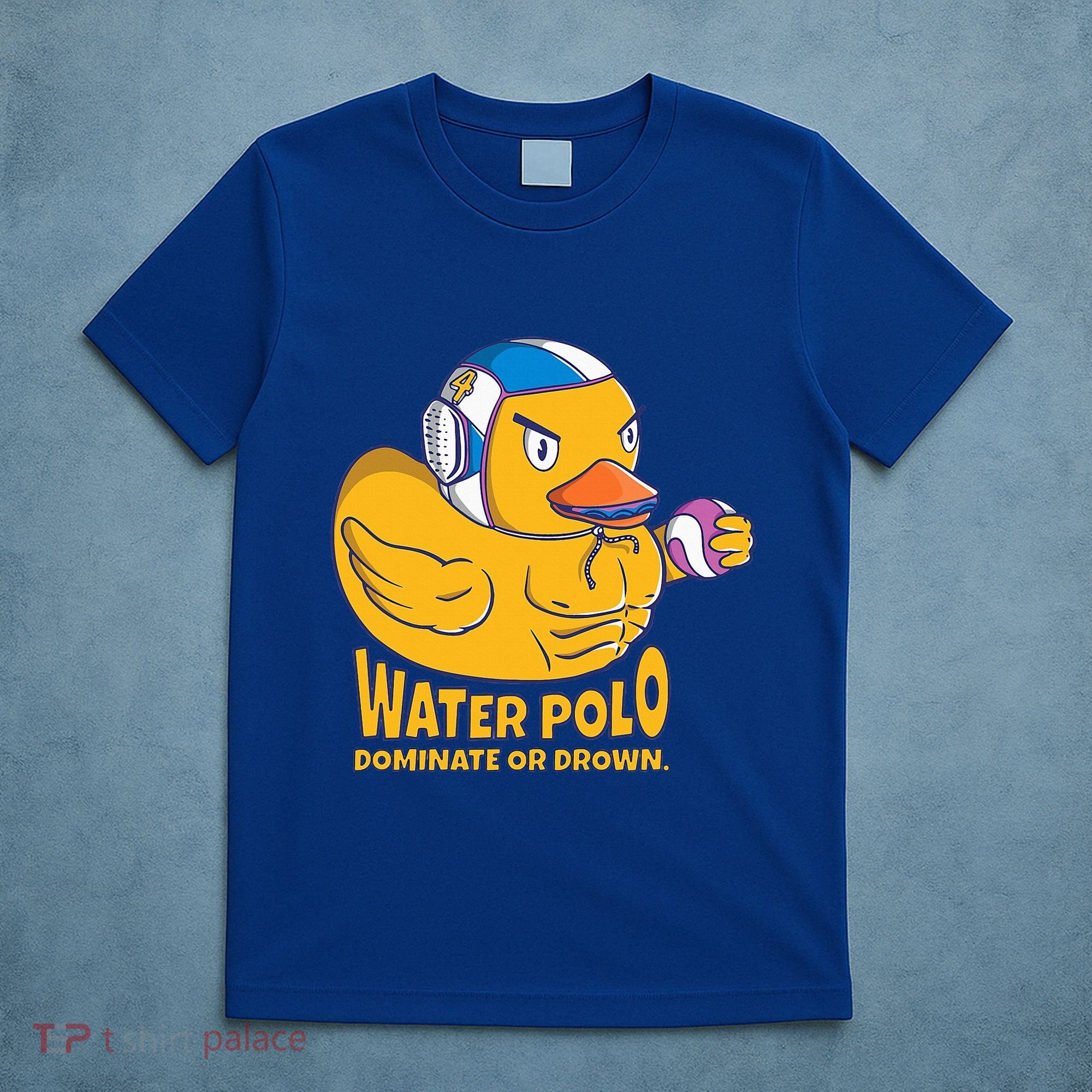Water Polo Rubber Duck Dominate Or Drown On T-Shirt
