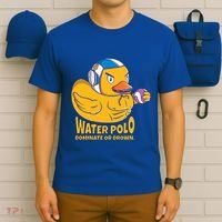 Water Polo Rubber Duck Dominate Or Drown On T-Shirt thumb 6