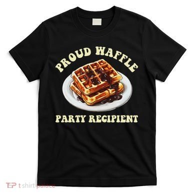 Waffle Party Recipient Retro Funny T-Shirt