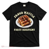 Waffle Party Recipient Retro Funny T-Shirt thumb 0