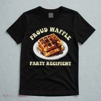 Waffle Party Recipient Retro Funny T-Shirt thumb 5