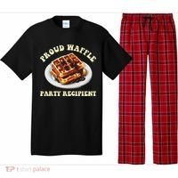 Waffle Party Recipient Retro Funny Pajama Set thumb 0