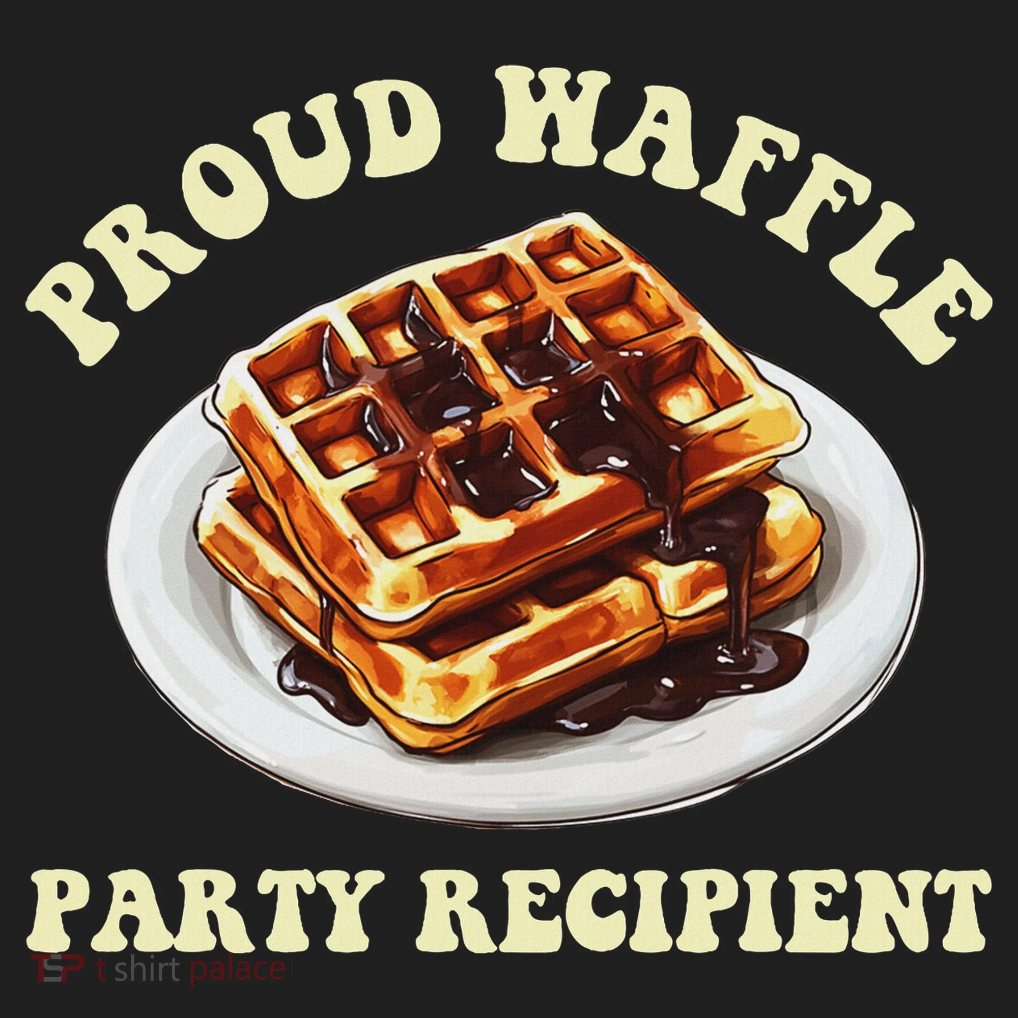 Waffle Party Recipient Retro Funny Hat